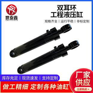 厂家单耳环双耳环货梯升降举升HSG工程活塞式液压油缸农用车油缸