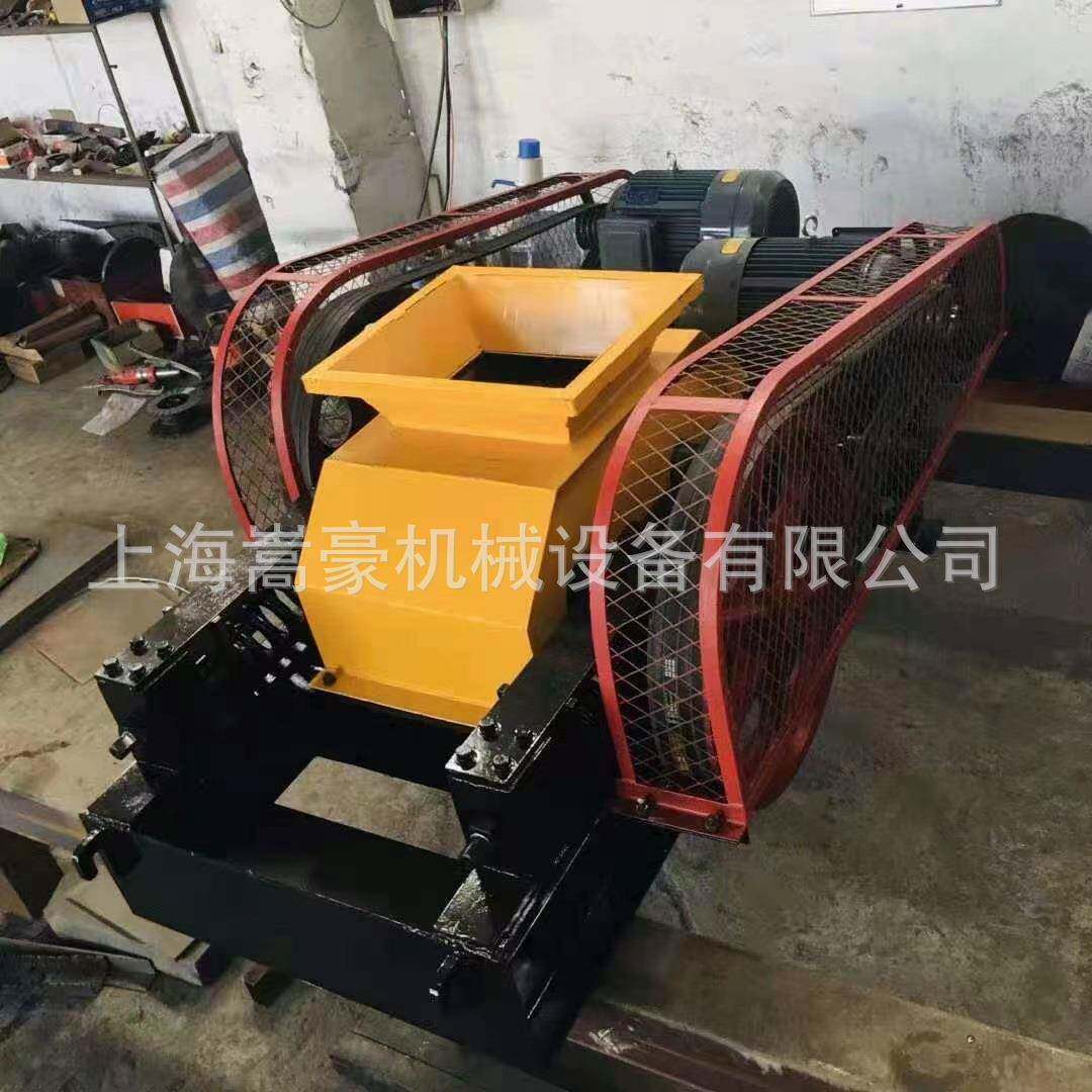 水泥熟料鹅卵粉碎制砂机石FAZ英母云矿碾压式撕对辊破碎石机碎机
