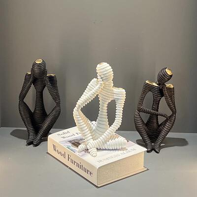现代简约创意小摆件电视柜家居装饰品办公室样板房装修搭配摆设品