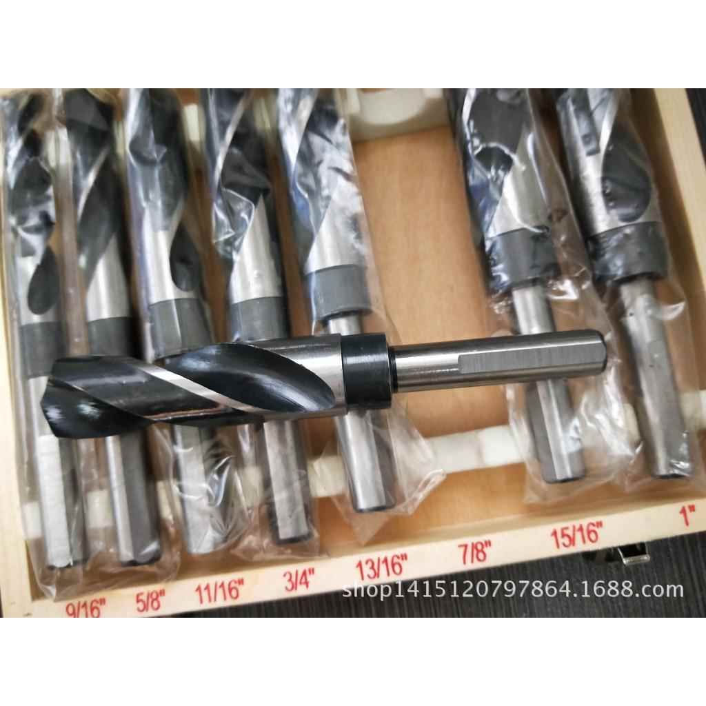 8HSS93件套角钻柄黑白等柄麻花钻/1/2三角柄黑三白麻花钻/三角柄