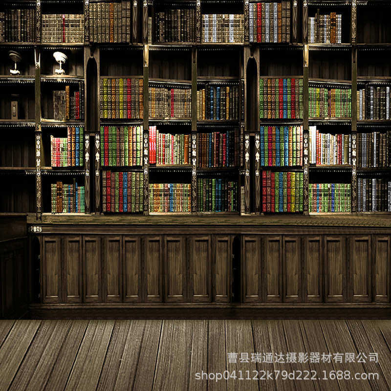 书架书橱背景布 影楼活动场景衬布 个人写真摄影布 现货厂家直供