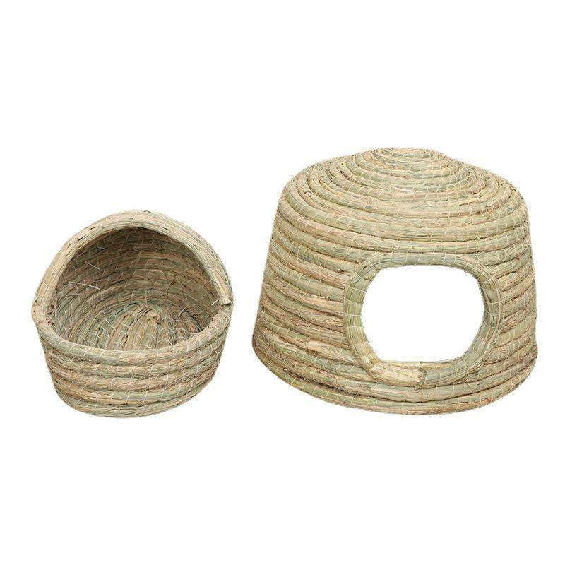 草编鸡窝下蛋窝搭建户外鸟窝草窝兔窝保暖荷兰猪窝兔子鸽子芦丁用,宠物/宠物食品及用品,兔兔专用窝,淘宝优惠券,粉丝福利购,淘宝优惠卷