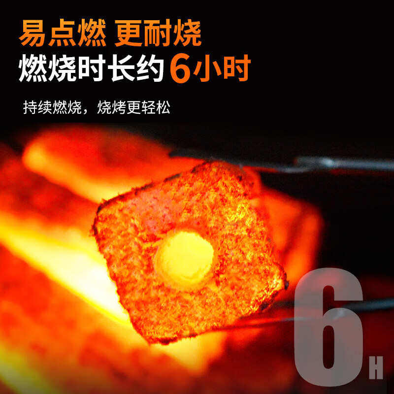 尚烤佳（Suncojia） 烧烤碳 20斤烧烤木炭 无烟取暖 火锅炭条炭