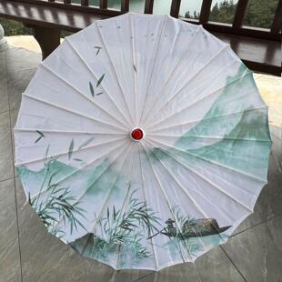 古风油纸伞拍照旗袍伞儿童走秀伞非遗手工古典汉服舞蹈道具专用伞