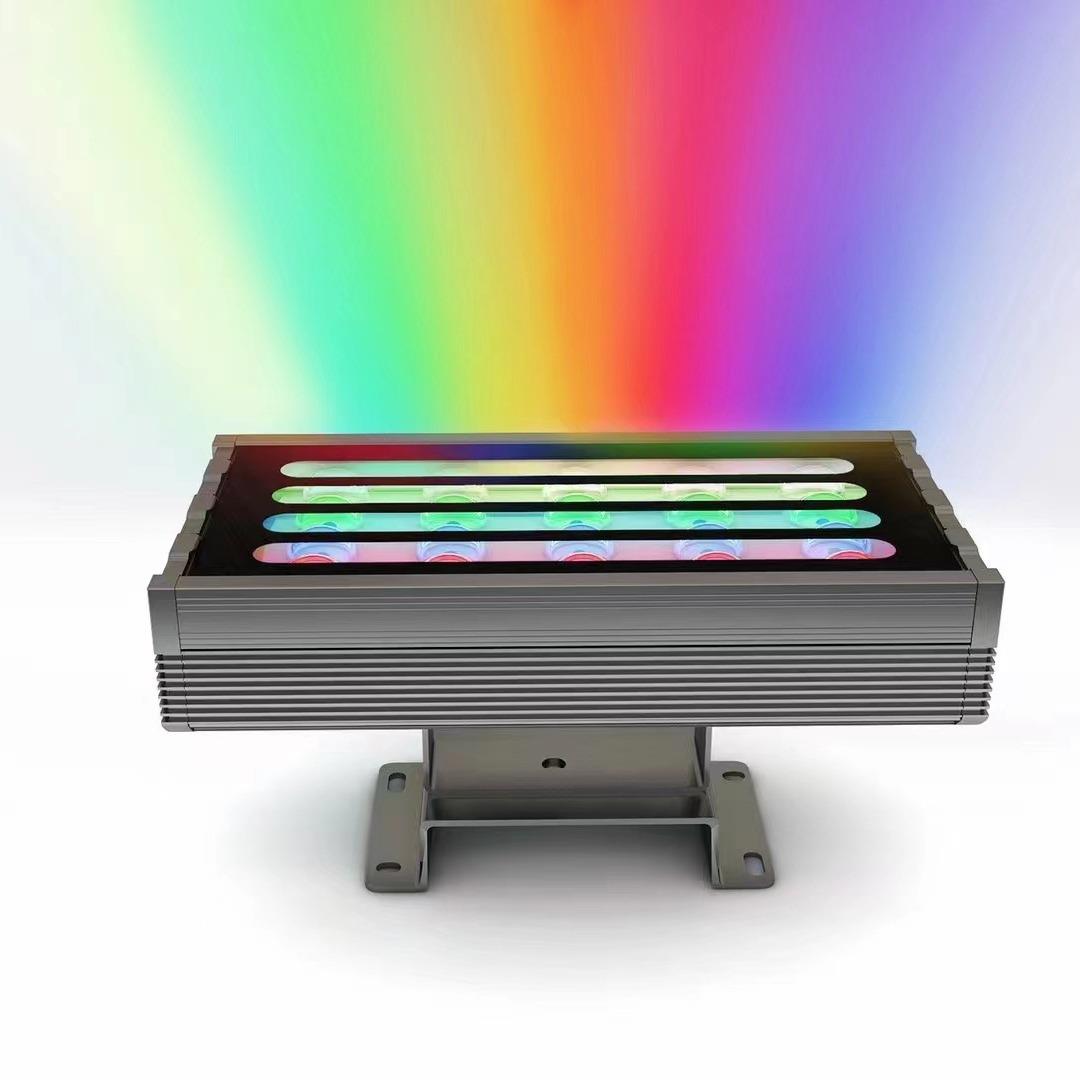 LED投光灯户外防水染色灯彩色射灯照树灯景观庭院园林射树灯
