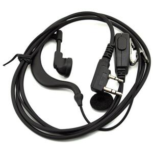 对讲机耳机线 迷你机型常规对讲机耳机线配件使用双针K头 Y头 L头