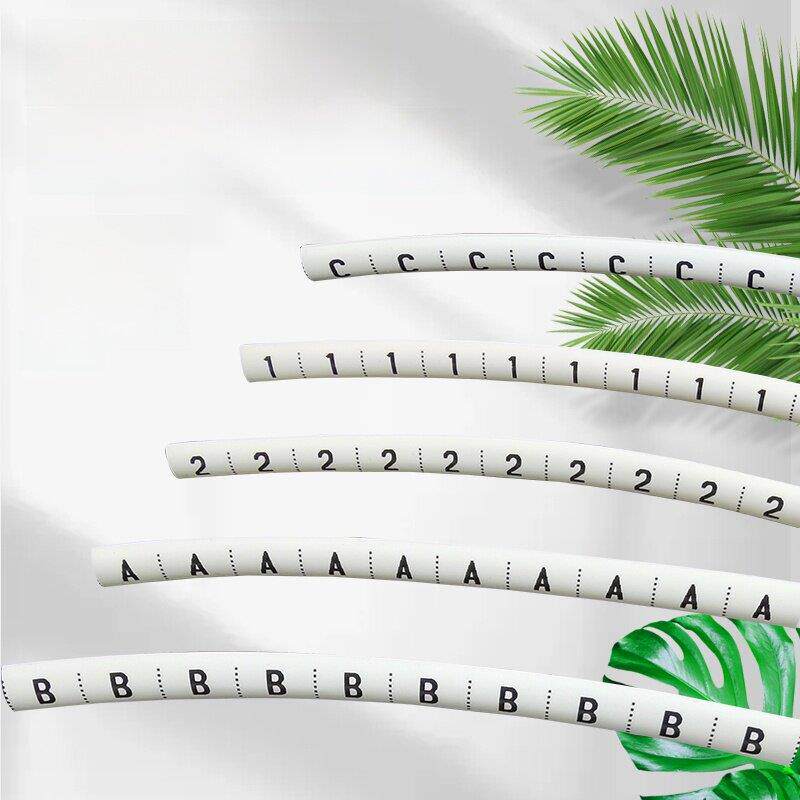 定做打印号码管热缩管电工电线标识内容字符号数字内径1.0-60MM