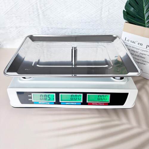 869计价精电子计价秤卖菜水称果商用衡g器台30准kg40k防摔抗冲击