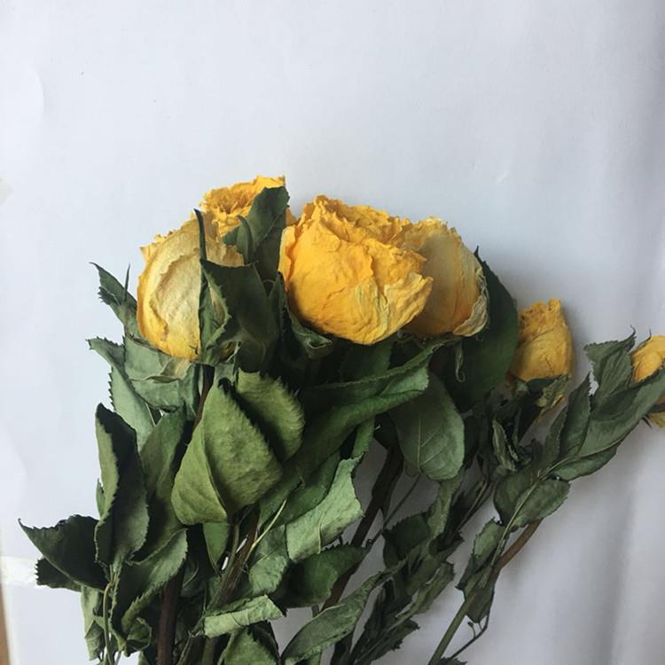 新款直销玫瑰干花 云南风干玫瑰 干花花束礼盒配材