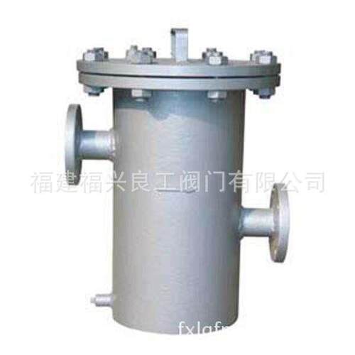 桶式衬氟过滤器直通蓝式衬氟焊接衬氟过滤器 SBL-F46DN 25 32 40