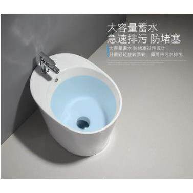 布池落地式家池用台陶瓷控拖下水拖把27斗墩布椭圆洗拖把池阳台