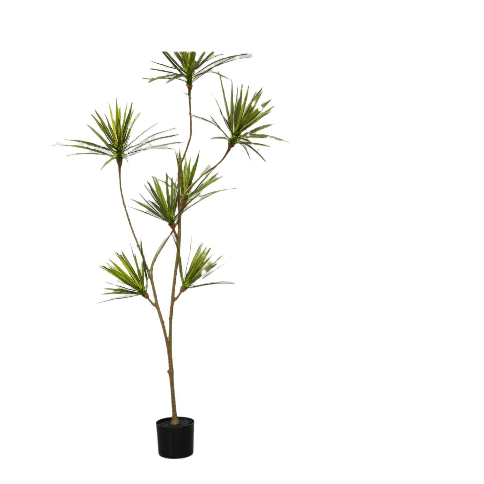 仿真绿植商深圳发货造型千年木软树杆可弯形状尖状仿真树
