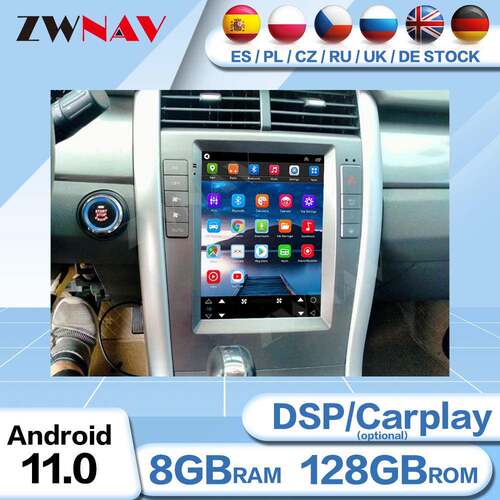 适用于安卓11福特锐界2012-2014中控竖屏导航4G全网通Carplay