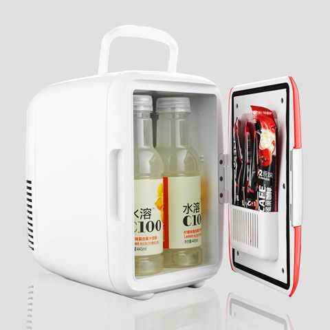 12V车载冰箱迷你冷暖小冰箱车家两用小型宿舍家用冷藏箱 不能冷冻