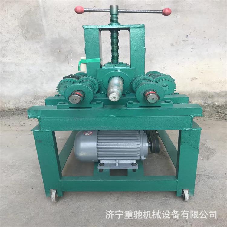 全自动电动液压方管滚圆机圆管弯管机不锈钢管折弯机卷圆机弯弧机图片