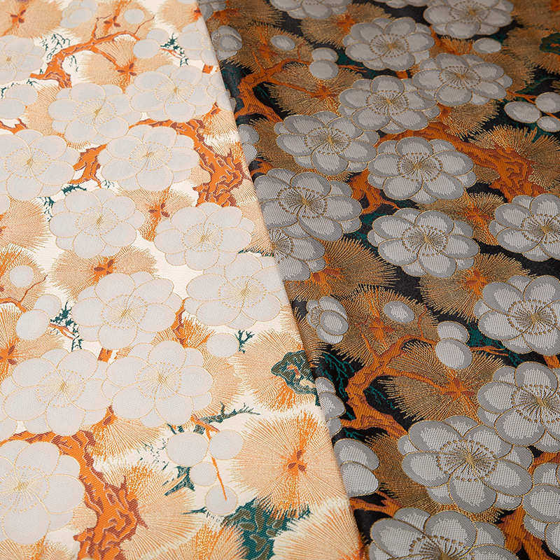 鸡蛋花松针和风日式腰带桌旗布料面料书皮画框画香袋特价清仓提花,纺织面料/辅料/配套,面料/布类,淘宝优惠券,粉丝福利购,淘宝优惠卷