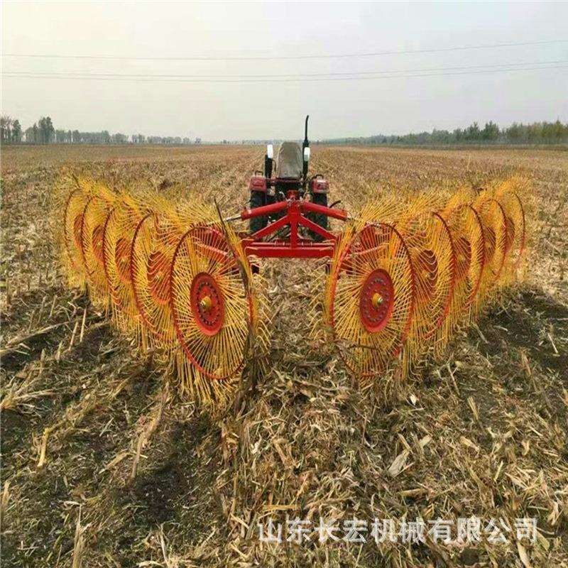 搂草机四轮拖拉机带指盘9LZ系列搂草机牧草苜蓿稻草玉米秸秆搂堆