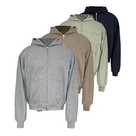 JCAESAR POLATOUCHE HOODIE 飞鼠帽衫 解构BoxyFit宽短拉链卫衣