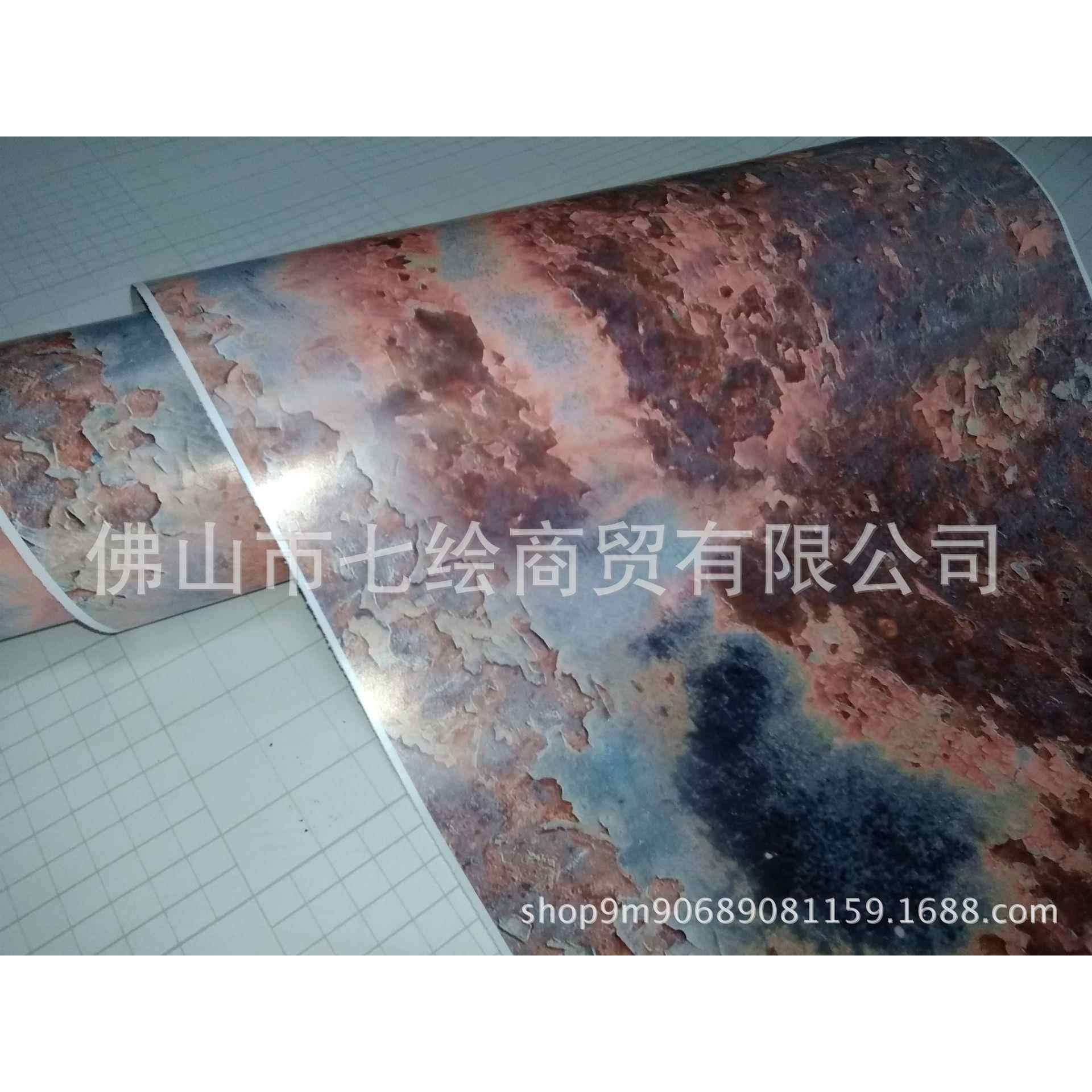 汽车锈迹改色膜全车身改色膜仿旧防盗铁锈改色膜伪装改装贴纸碳纤