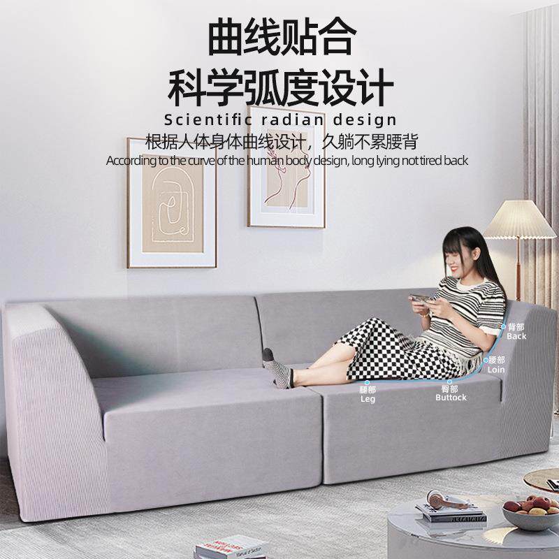 亚马逊客厅沙发高密度海绵跨境双人组合沙发工厂compressed Sofa