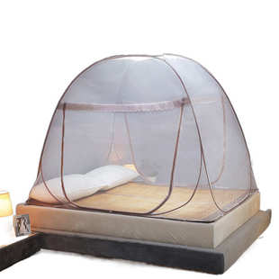 蚊帐免安装 双人米家用加密.学生宿舍8防床蚊帐5m11.蒙古包1无底摔