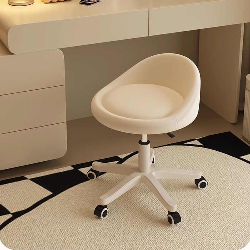 三梦化妆椅女生卧室凳子化妆凳奶油风美甲椅子2024新款梳妆台凳子