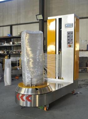 大宏行李打包机LP600S预拉伸膜包装机酒店机场小行李箱自动缠绕机