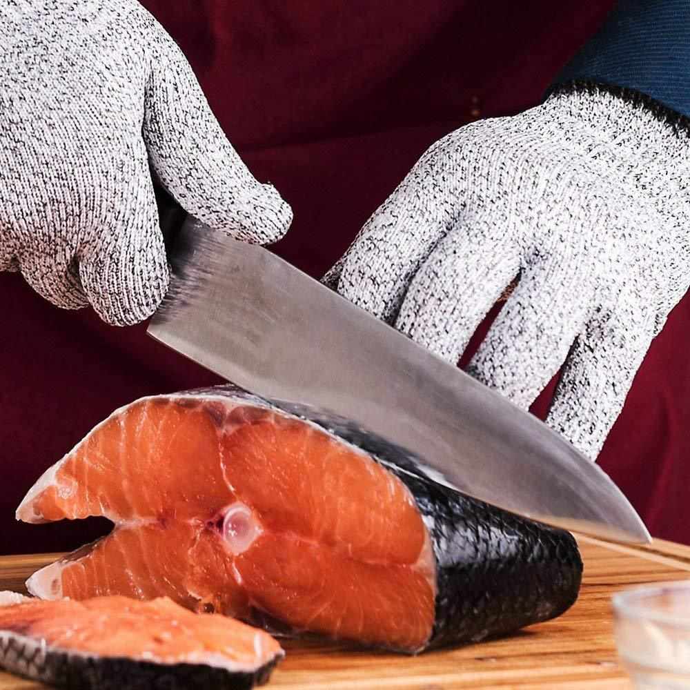 食品级5级防割手套厨房防划伤防切割防刺耐磨园林玻璃厂防护手套