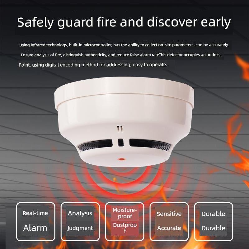 北京利达烟雾报警器Jty-Gm-Ld3000En/C点光电烟雾火灾探测器