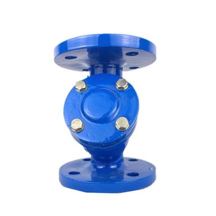 球墨铸铁Y型管式法兰过滤器GL固4GL41W-161H-过16Q全液分离滤器D