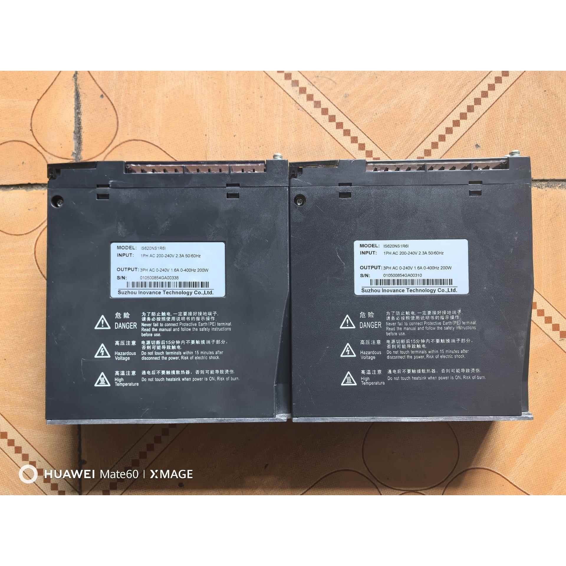 汇川驱动器 IS620NS1R6I 200w 拆机下来 成议价