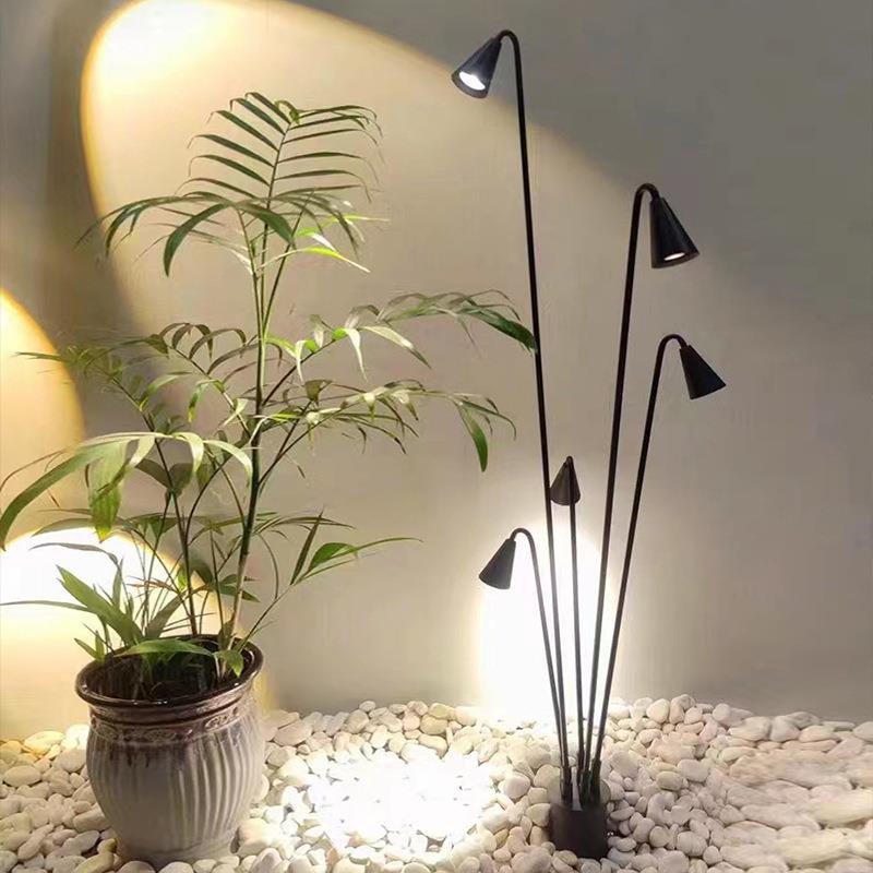 户外草坪灯花园别墅简约草地灯民宿绿植盆景亮化地插落地灯led