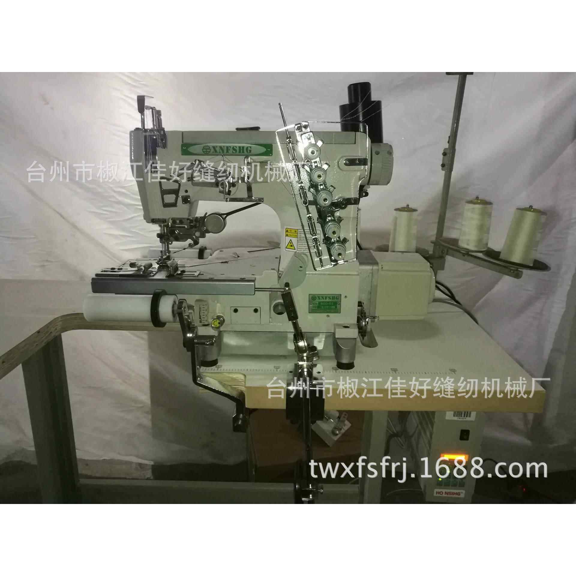 三针五线包橡筋机上腰机安轮腰机内裤设备松紧包边机内裤装