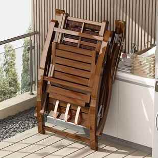 中式 25105睡折叠椅午休休闲阳台 楠竹躺全老大人年懒竹人沙发午MY