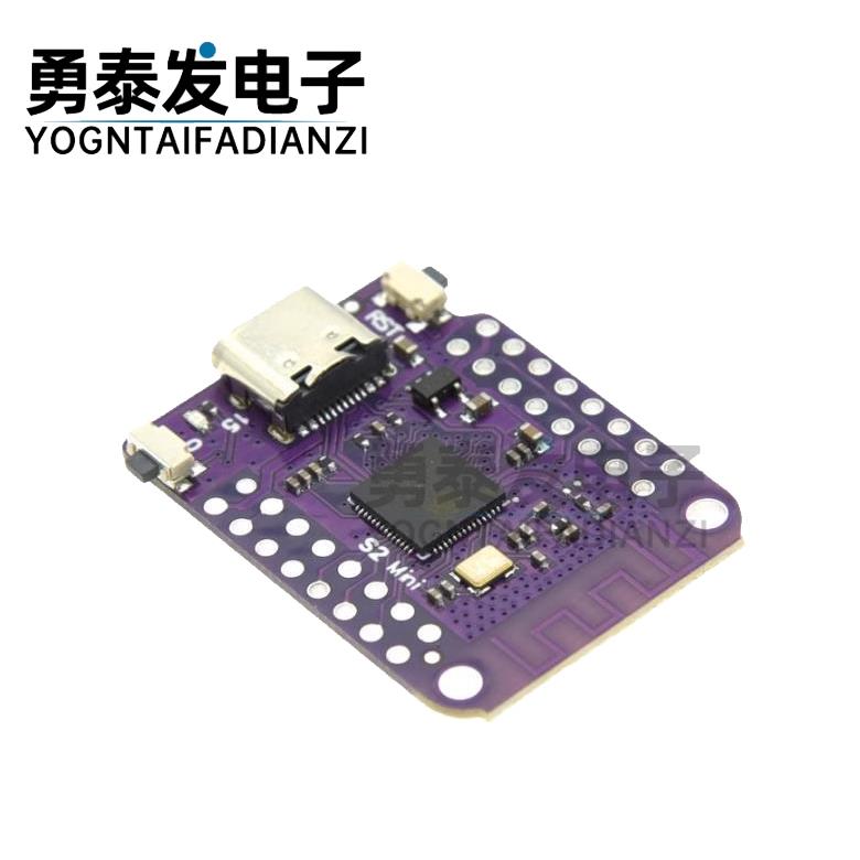 S2 Mini V1.0.0 ESP32-S2 4MB FLASH 2MB PSRAM WIFI开发板