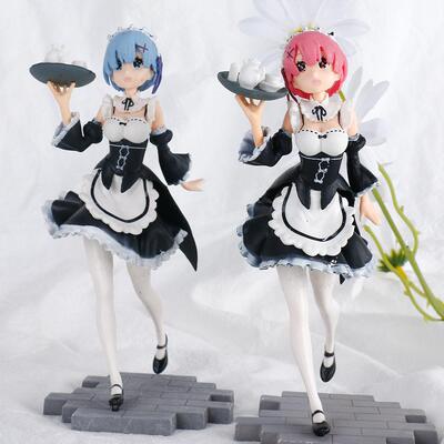 17cm Anime Re:Life in A Different World From Zero Ram Rem Ap