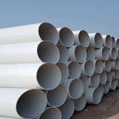 PVC大口径排污管下水道管 桥梁泄水管大口径通风管排水管厂家批发