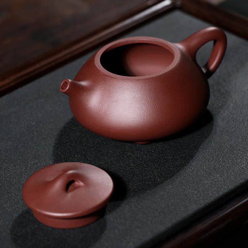 宜兴名家茶全手ZD-88888工紫壶砂石瓢壶内壁章球孔厂家直壶供