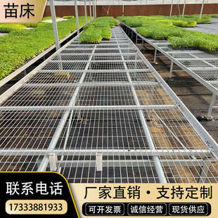 镀锌移动苗床大棚温室植物苗床种植花卉育苗栽培固定架子农业网片
