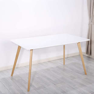 桌椅桌子奶茶会客简约斯接待桌圆桌长方形伊姆休闲组合小方洽谈