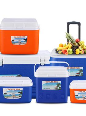 V3FP。冰桶塑料冷藏盒鸡蛋手提保温箱便携式户外果蔬降温寿司饭盖