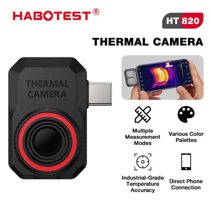 HABOTEST/华博HT820手机热像仪便携式红外线热成像手机热成像仪