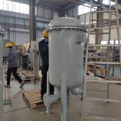 立式过滤分离器不锈钢材质60m³/h带闭路取样器带安全阀带自动排