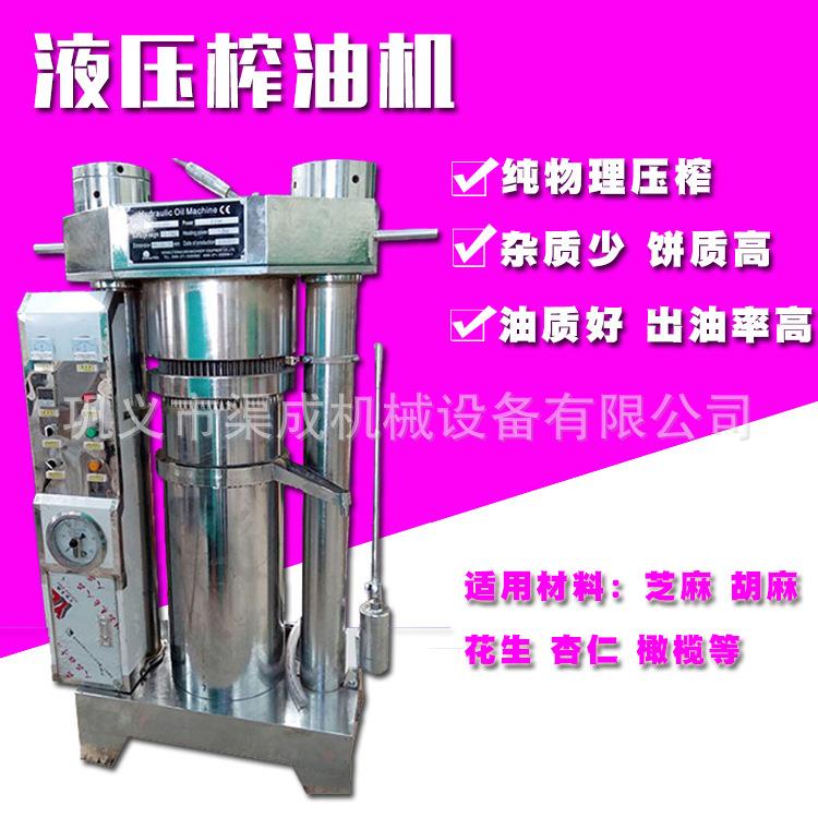 河北邯郸180型全自动立式液压榨油机开门市用橄榄芝麻韩式食用油