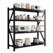 轻型置物架仓库商用阳台仓库用轻型仓储货架批发承重多功能