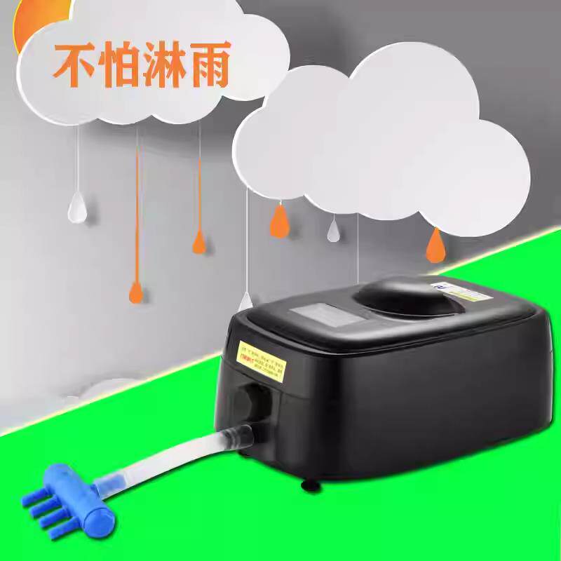 钓鱼增氧泵户外锂电池增氧机卖鱼可携式小型家用养鱼氧气泵可充电