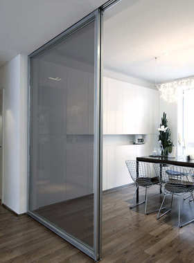 自然色高透光不反光高隔热安全防爆膜银光膜夹层膜GY35