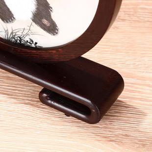 州苏绣摆件工双面熊猫中绣苏国特手色四川蜀绣刺绣DVG非遗旅游纪