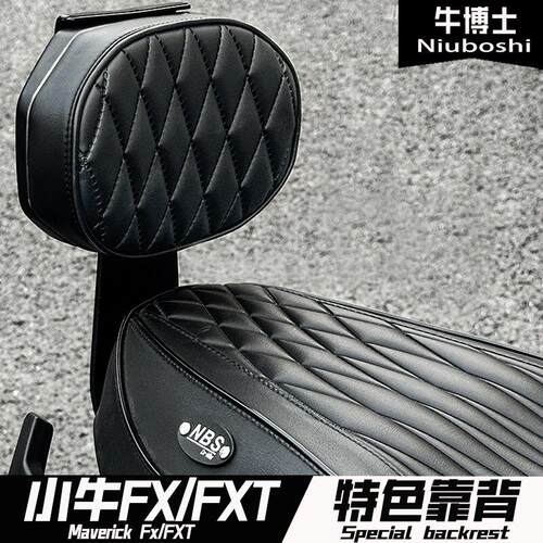 适用小牛FXT靠背电动车fxplay后靠背后座靠垫专用加厚靠背配件