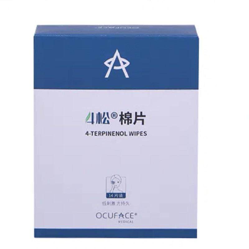 ocuface4松油醇棉片眼睛螨虫睑缘清洁螨湿巾眼贴眼疲劳酸胀
